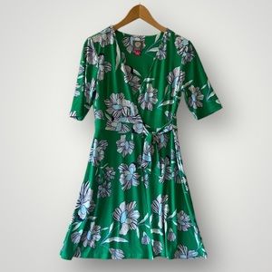 Vince Camuto Floral Wrap Dress Size 6